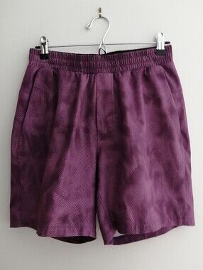 Lululemon Men's Channel Cross Swim Shorts Plum Purple Medium